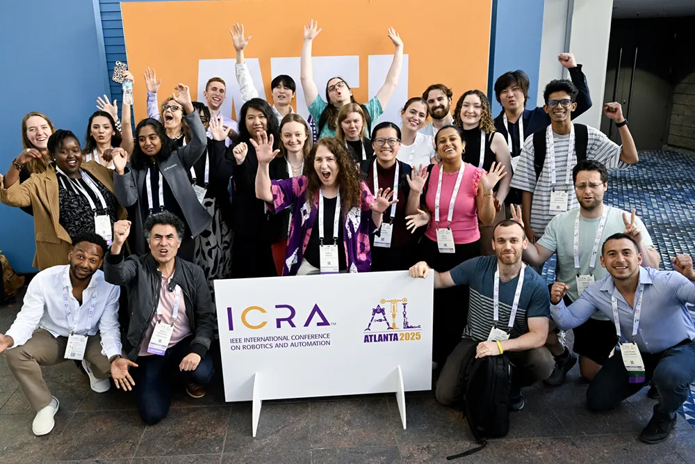 Attendees at the IEEE International Conference on Robotics and Automation in Atlanta, GA