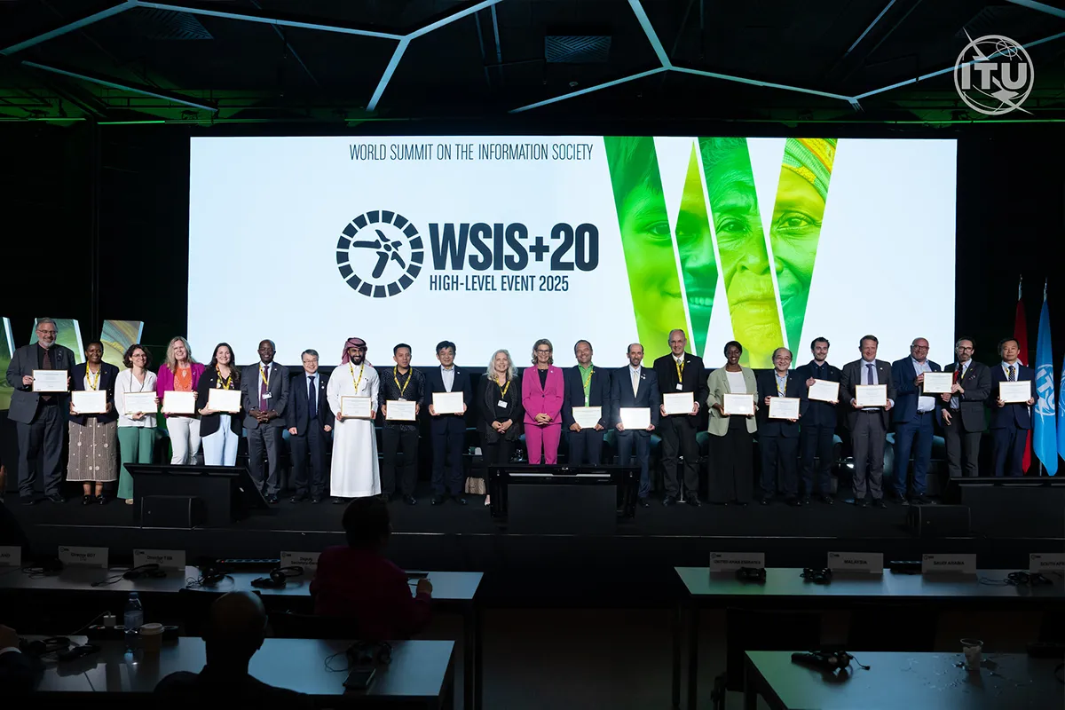 WSIS attendees collaborating and engaging during the multi-day event held in Geneva, Switzerland Photo Credit: ITU