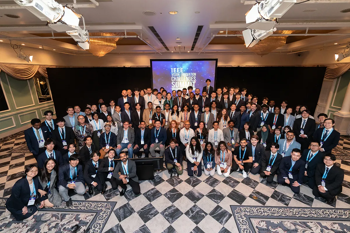 Over 80 IEEE Young Professionals from all over the world attended the IEEE Young Professional and Laureate Forum in Tokyo
