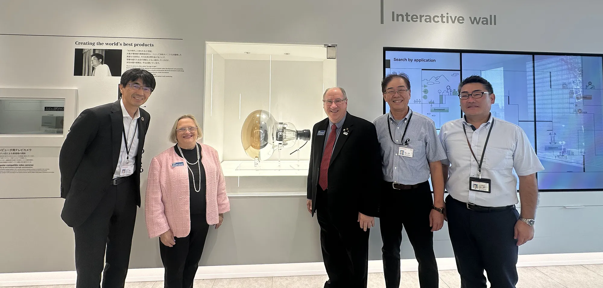 IEEE President-elect Mary Ellen Randall and IEEE Humanitarian Technologies Board Chair Grayson Randall with representatives of HAMAMATSU Photonics K.K. during their Japan Industry Tour to increase engagement in Japan.